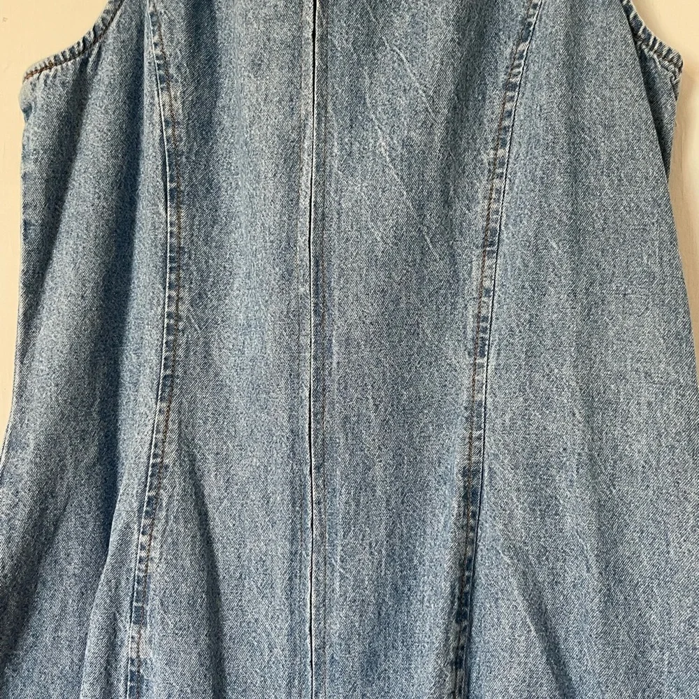 California Concepts Vintage Embroidered Denim Dress - Picture 3 of 5